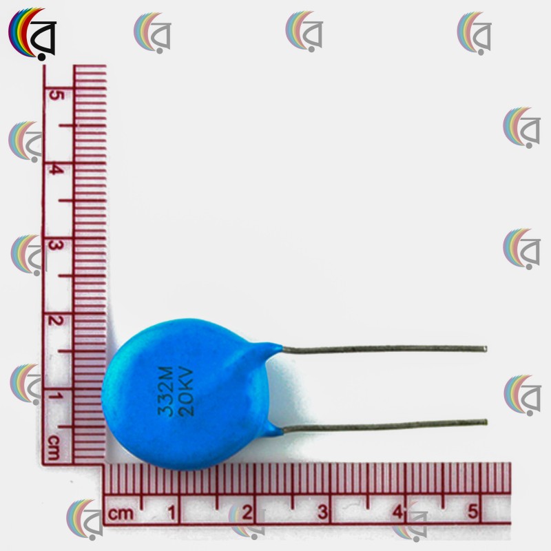 102 20KV High Voltage Ceramic Disc Capacitor 1000pF (1nF) for Tesla Coil & Arc Generator Images